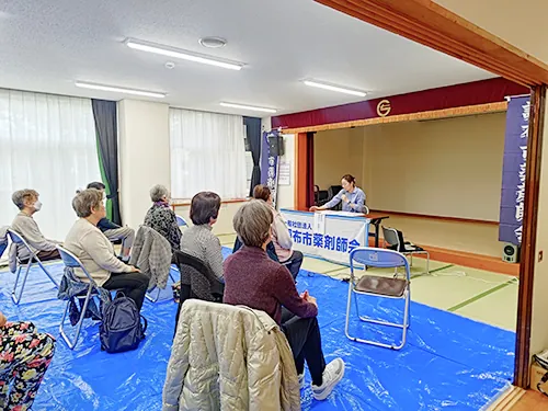 講演会と研修会の様子