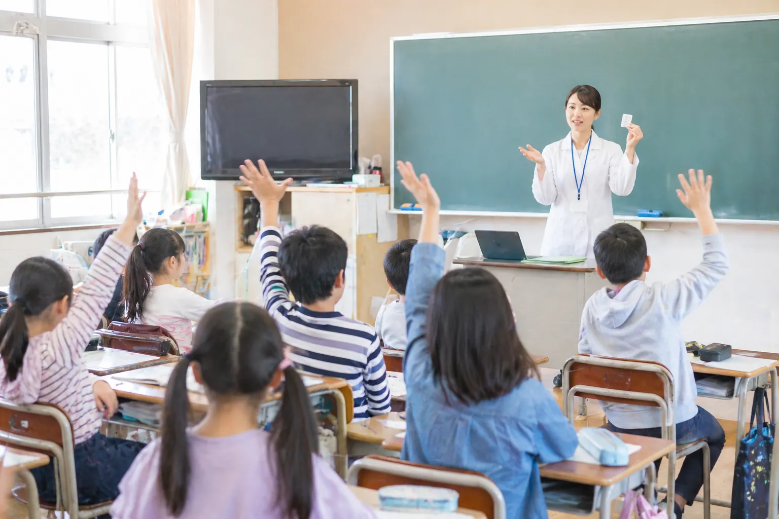 学校薬剤師活動の様子